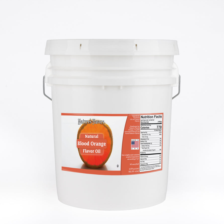 Blood Orange Flavor Oil, Natural