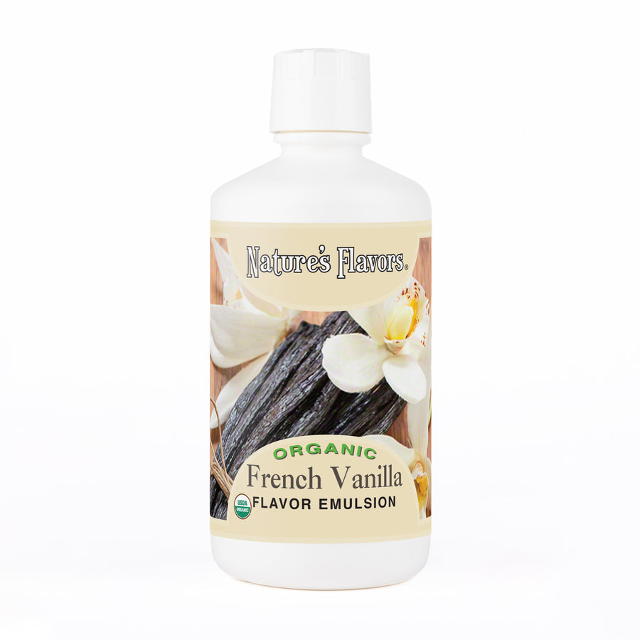 French Vanilla Flavor Emulsion for High Heat Applications, Organic