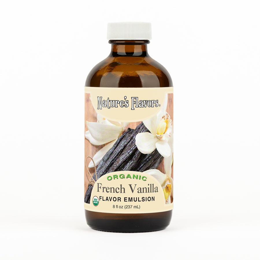 French Vanilla Flavor Emulsion for High Heat Applications, Organic