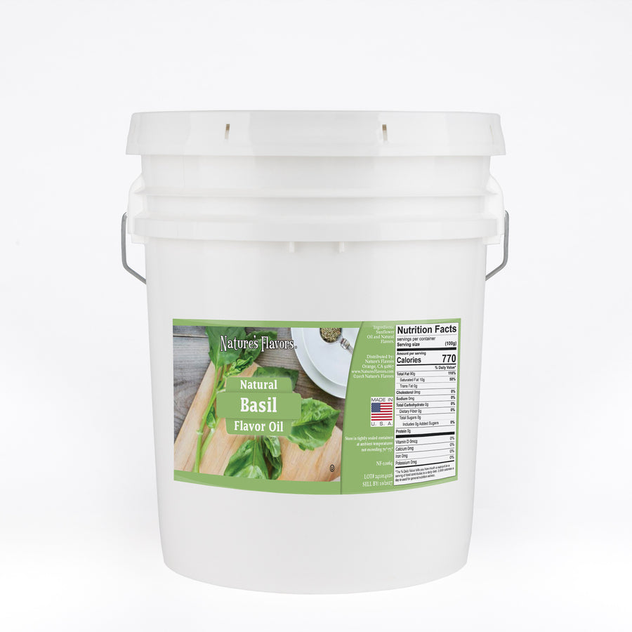 Basil Flavor Oil, Natural