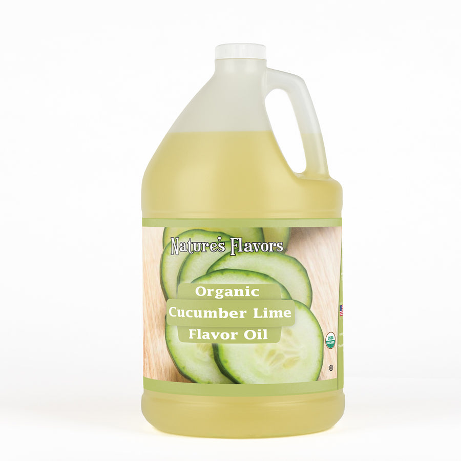 Cucumber Lime Flavor Oil, Organic