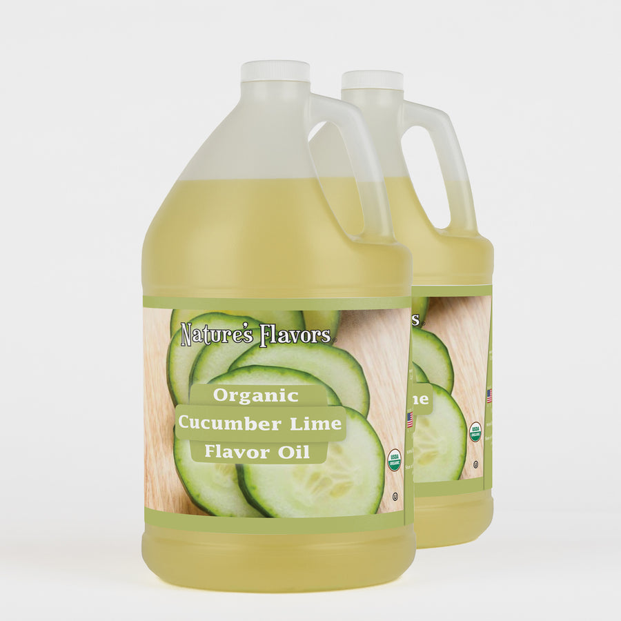 Cucumber Lime Flavor Oil, Organic