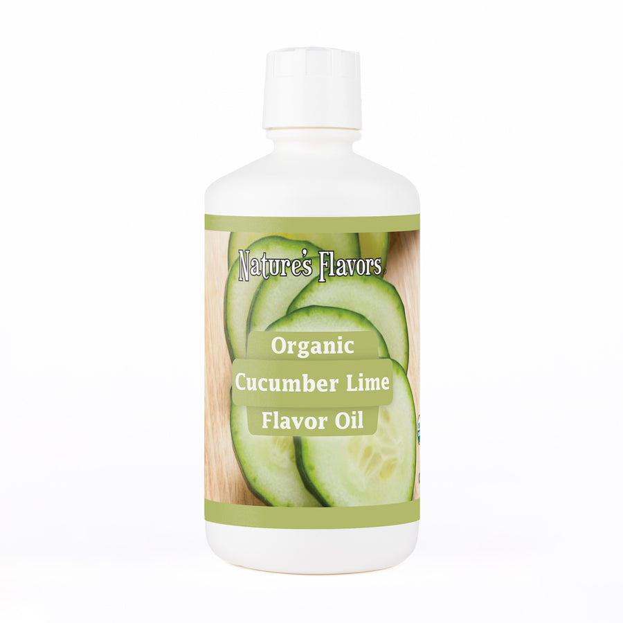 Cucumber Lime Flavor Oil, Organic