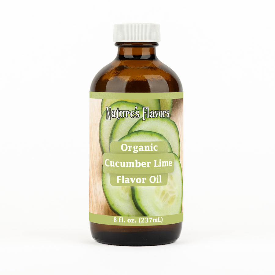 Cucumber Lime Flavor Oil, Organic