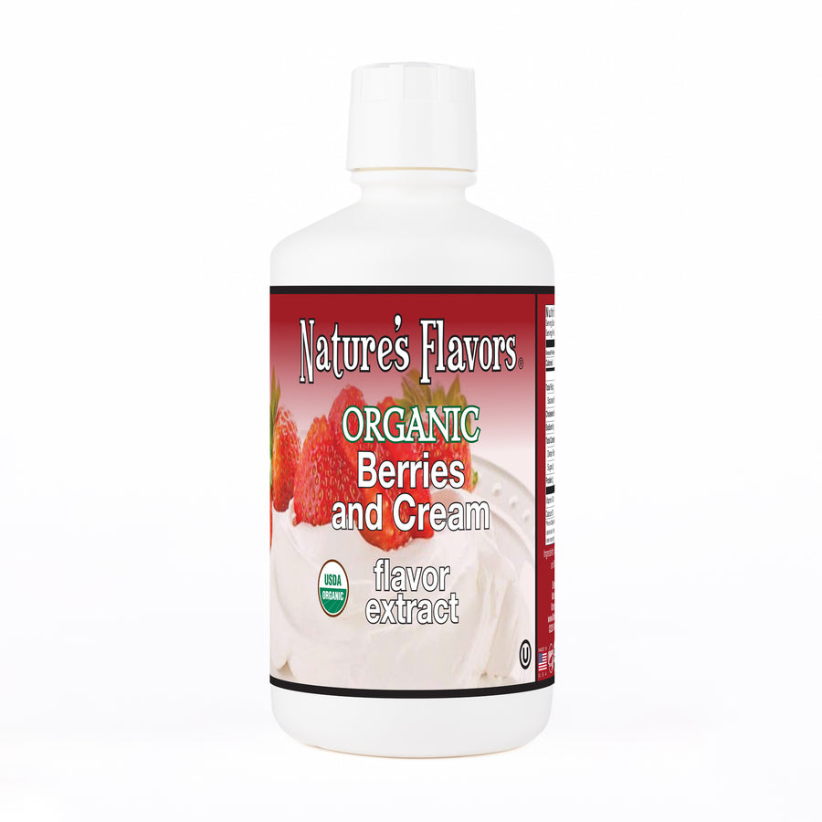 Berries and Cream Flavor Extract, Organic