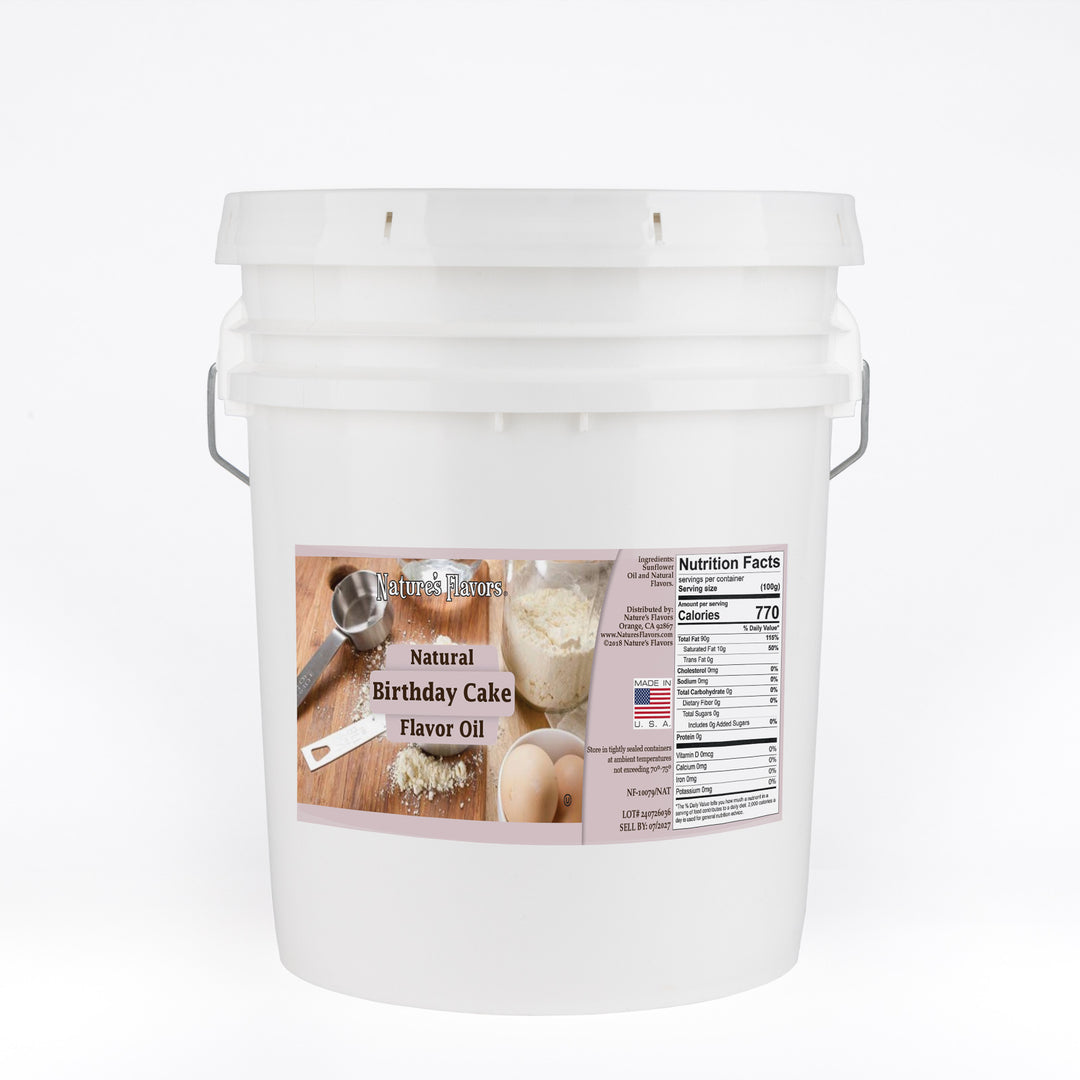 Birthday Cake Flavor Oil, Natural