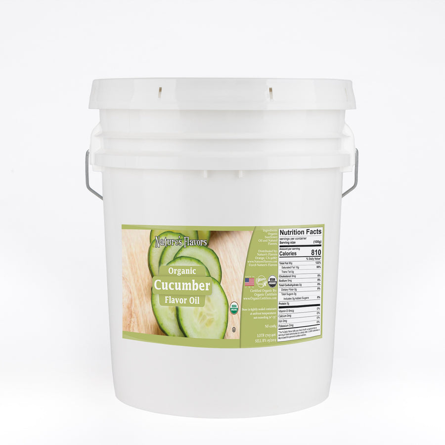 Cucumber Flavor Oil, Organic