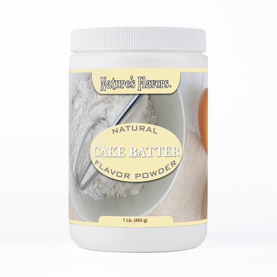 Cake Batter Flavor Powder, Natural