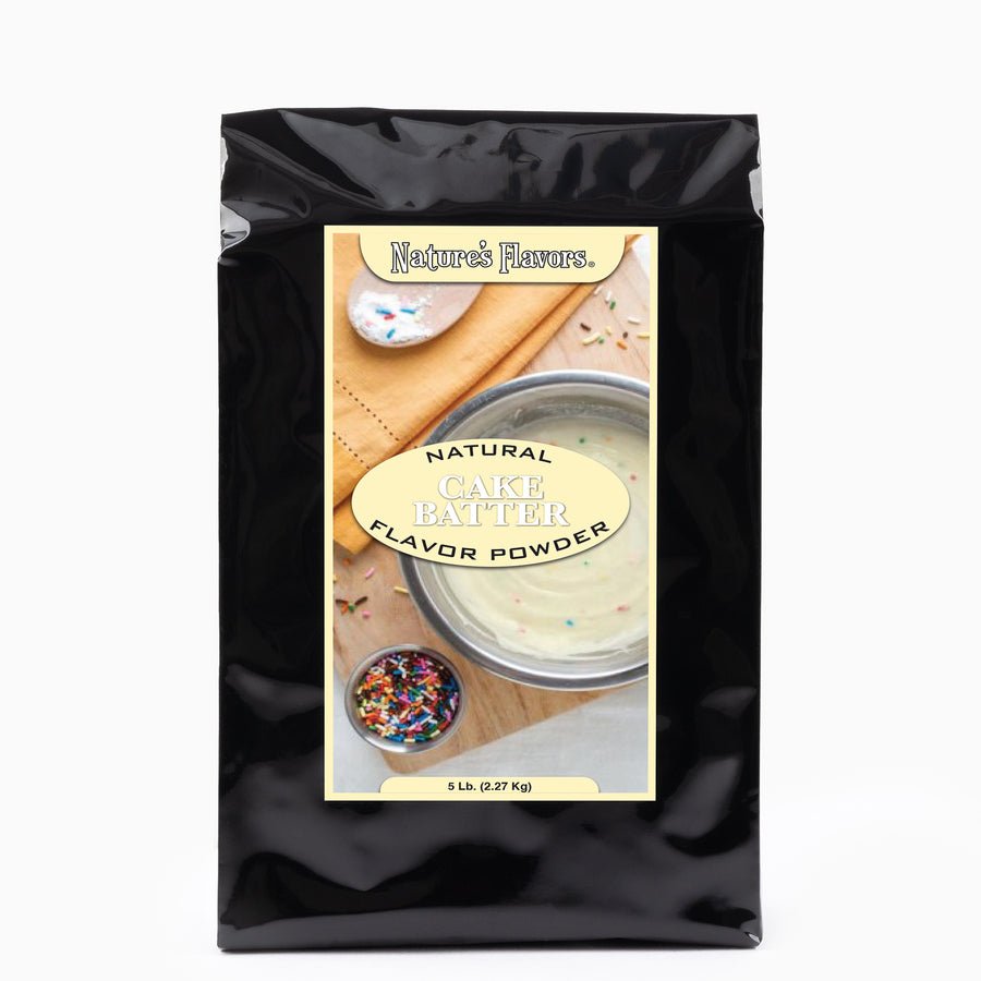 Cake Batter Flavor Powder, Natural