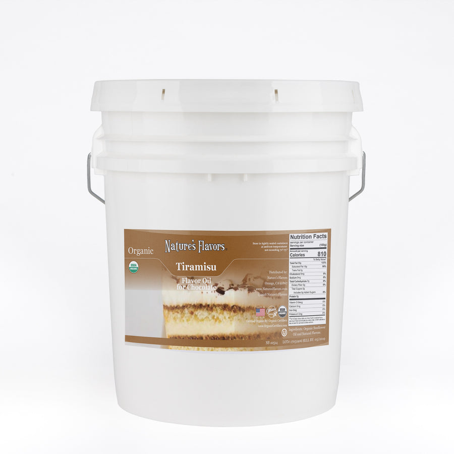 Organic Tiramisu Flavor Oil For Chocolate