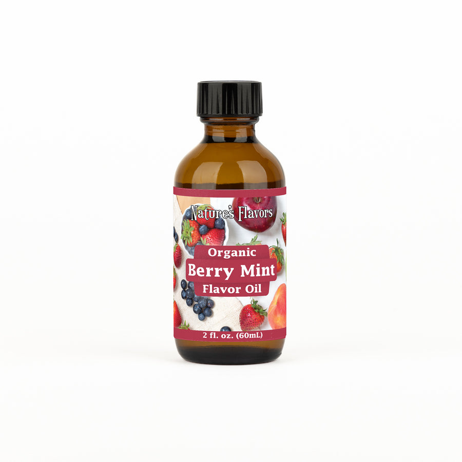 Berry Mint Flavor Oil, Organic