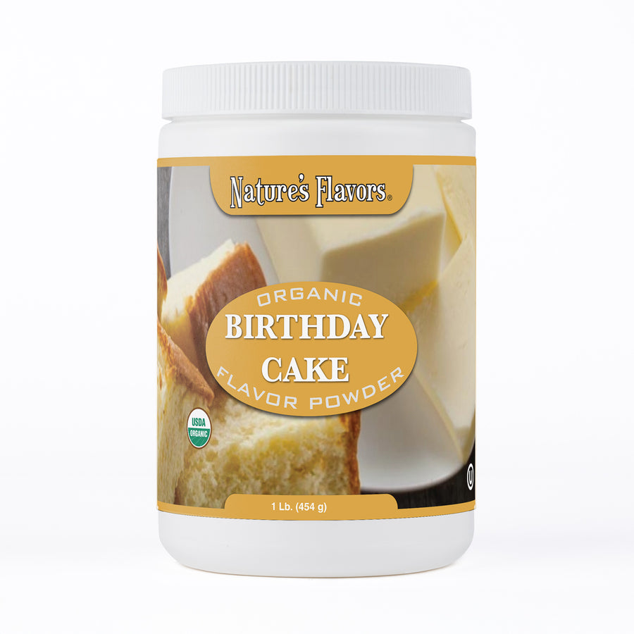 Birthday Cake Flavor Powder, Organic