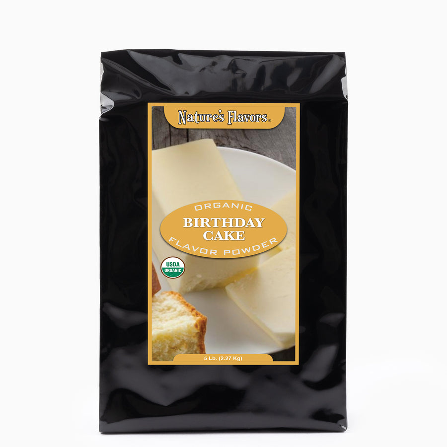 Birthday Cake Flavor Powder, Organic