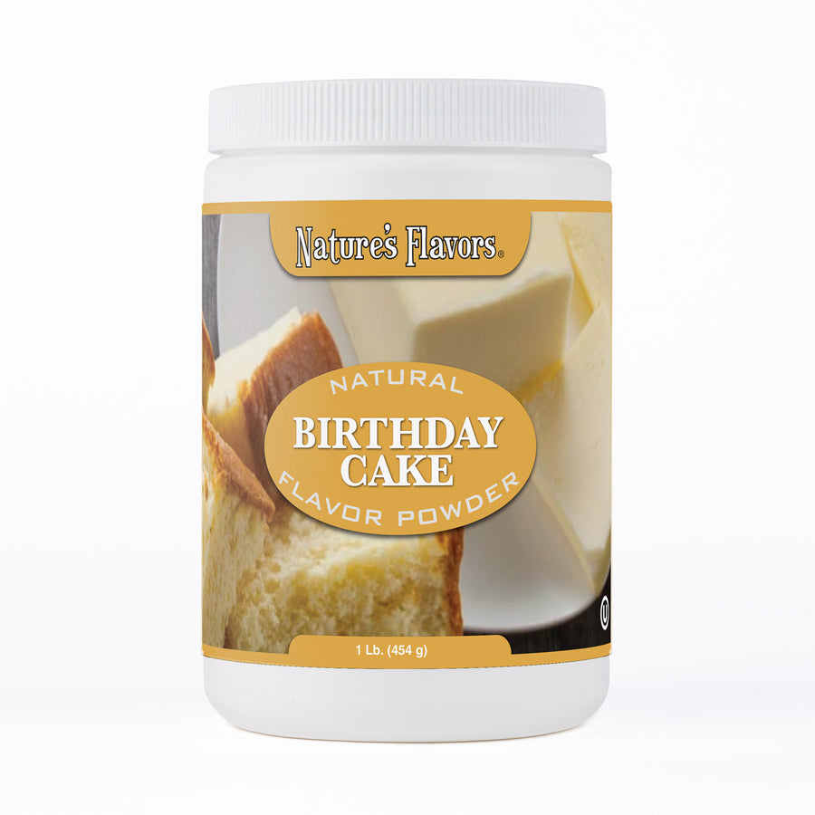Birthday Cake Flavor Powder, Natural