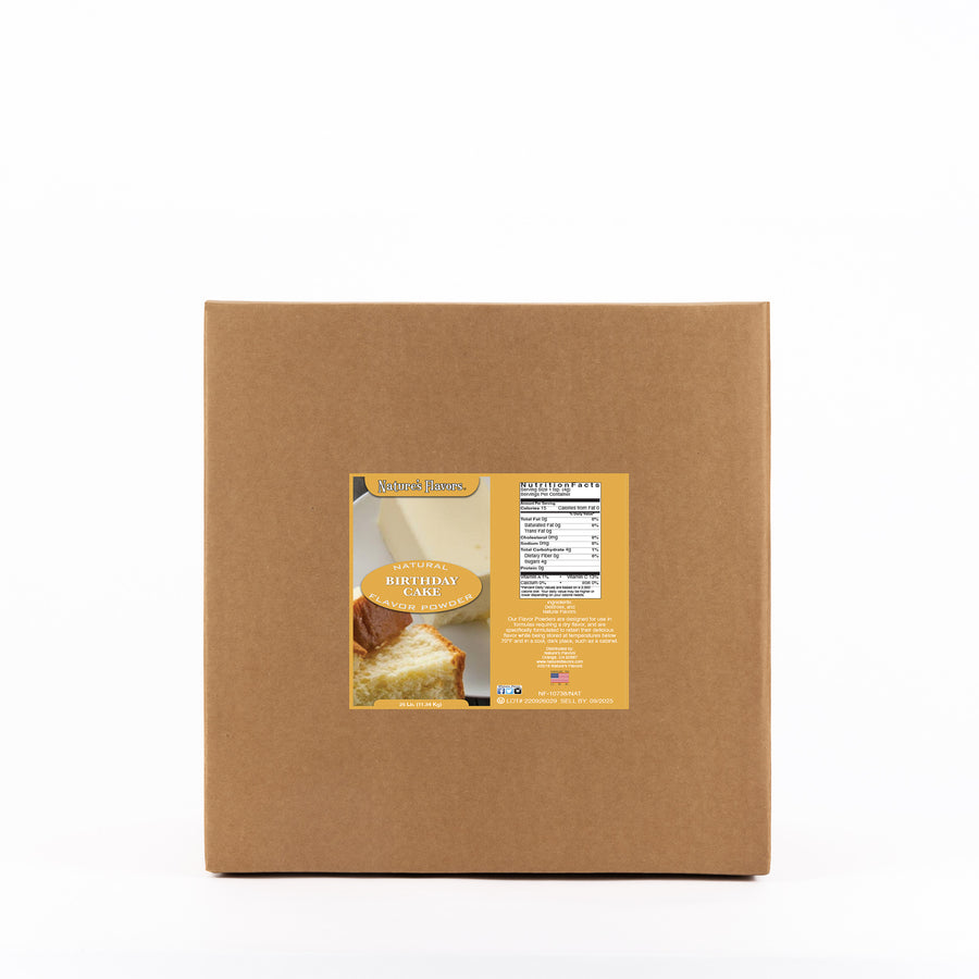 Birthday Cake Flavor Powder, Natural