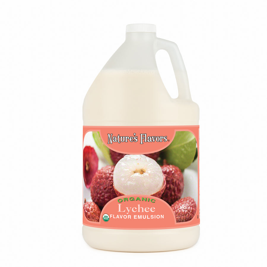 Lychee Flavor Emulsion for High Heat Applications, Organic