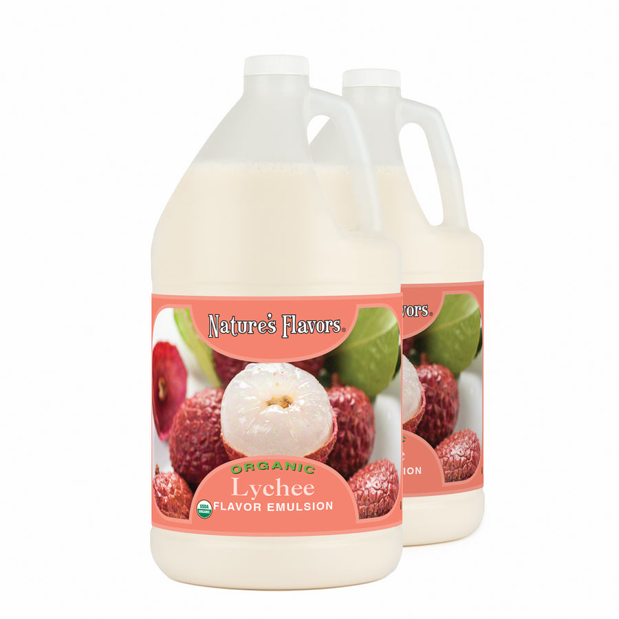 Lychee Flavor Emulsion for High Heat Applications, Organic