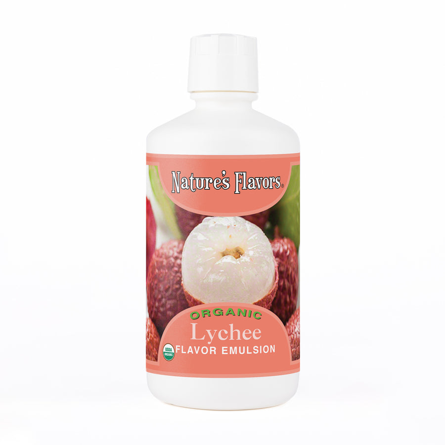 Lychee Flavor Emulsion for High Heat Applications, Organic