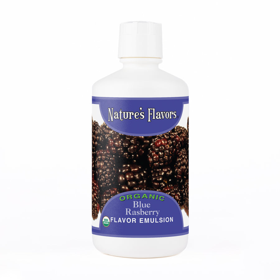 Blue Raspberry Flavor Emulsion, Organic