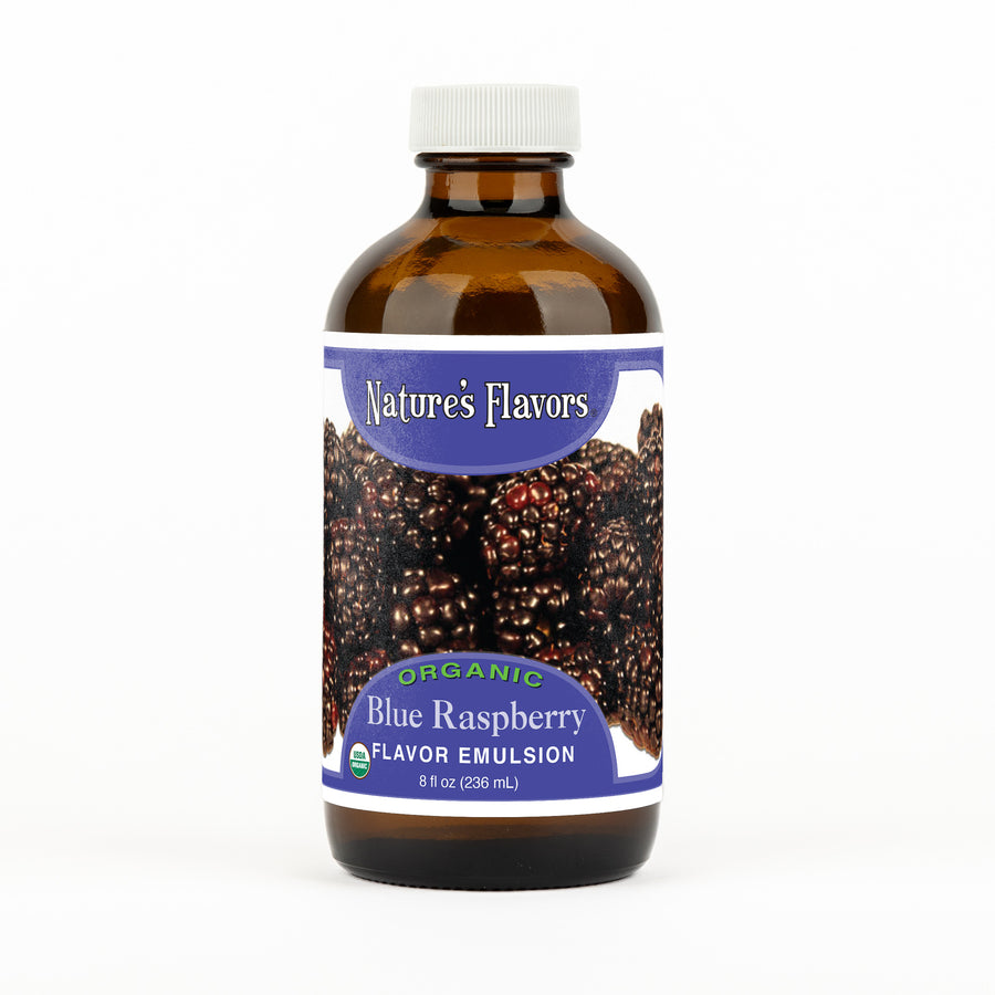 Blue Raspberry Flavor Emulsion, Organic