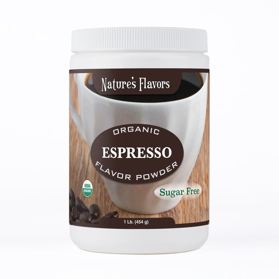 Espresso Flavor Powder (Sugar-Free), Organic