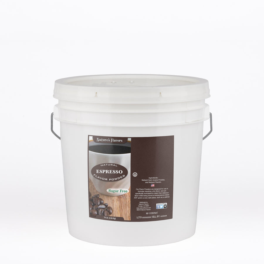 Espresso Sugar Free Flavor Powder, Natural