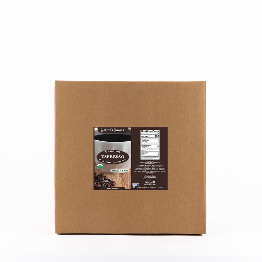 Espresso Flavor Powder (Sugar-Free), Organic