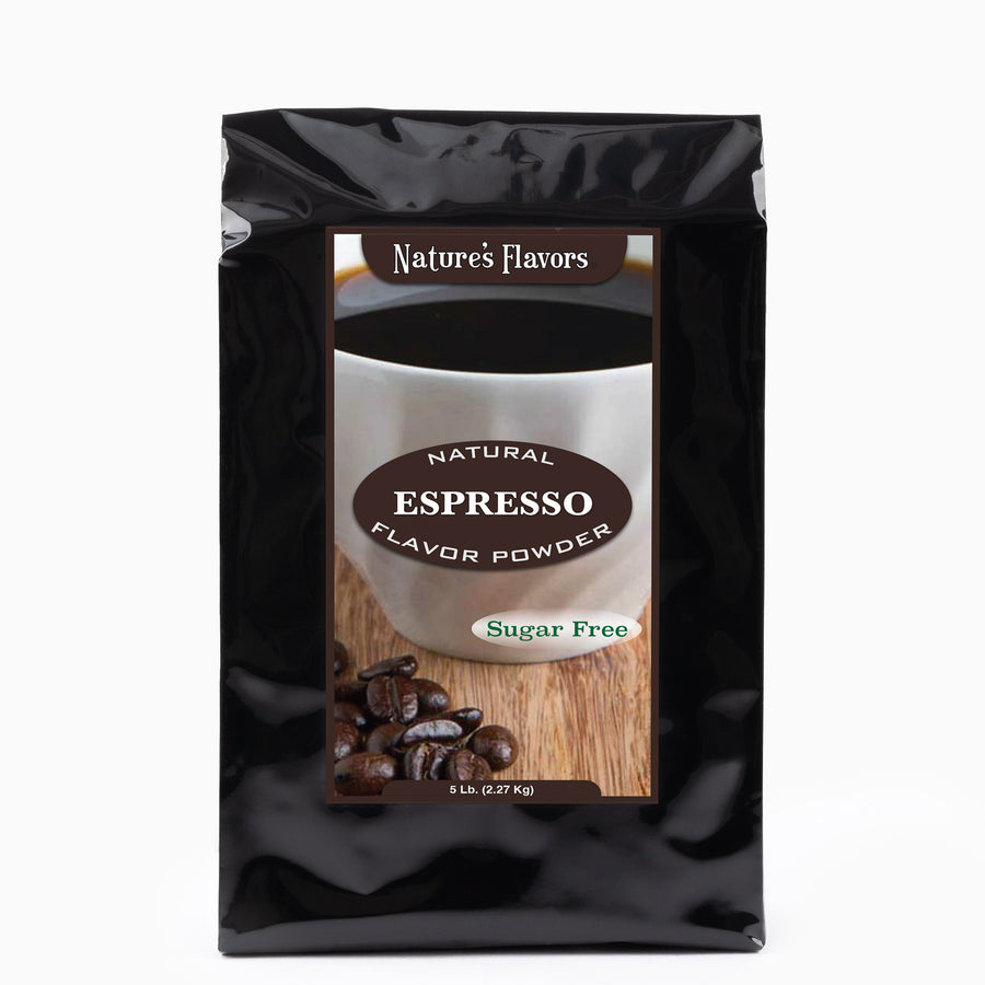 Espresso Sugar Free Flavor Powder, Natural