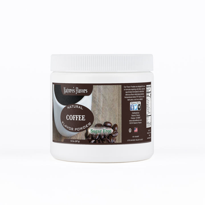 Coffee Sugar Free Flavor Powder, Natural