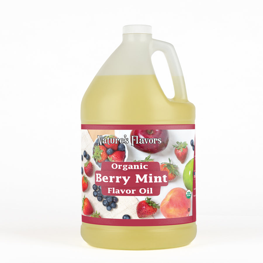 Berry Mint Flavor Oil, Organic
