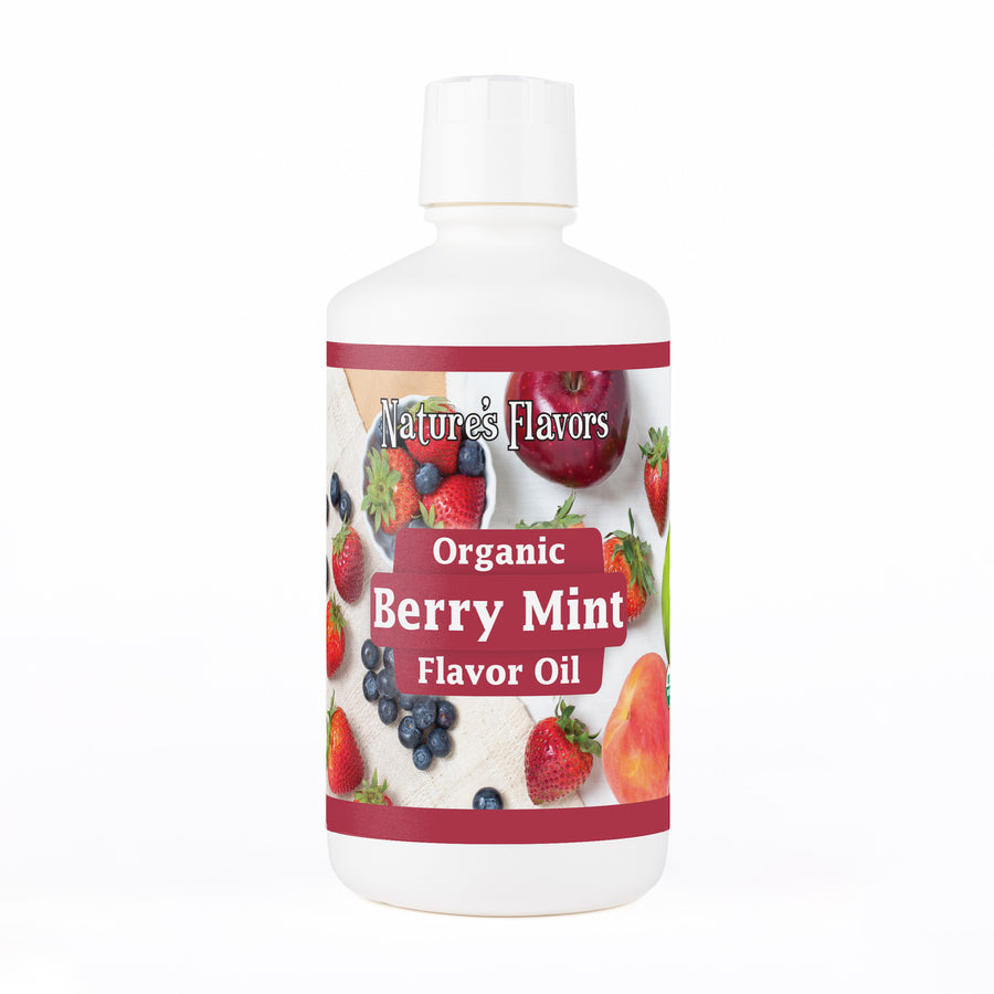 Berry Mint Flavor Oil, Organic