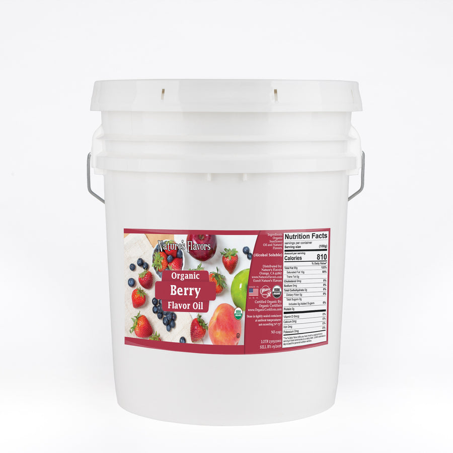 Berry Flavor Oil, Organic (Alcohol Soluble)