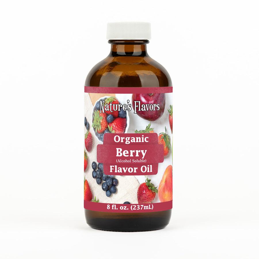 Berry Flavor Oil, Organic (Alcohol Soluble)