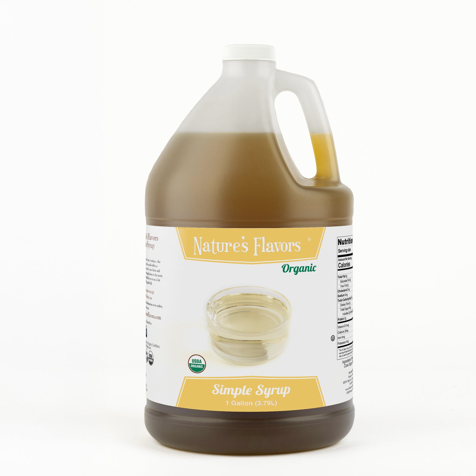 Simple Syrup, Organic – Nature's Flavors