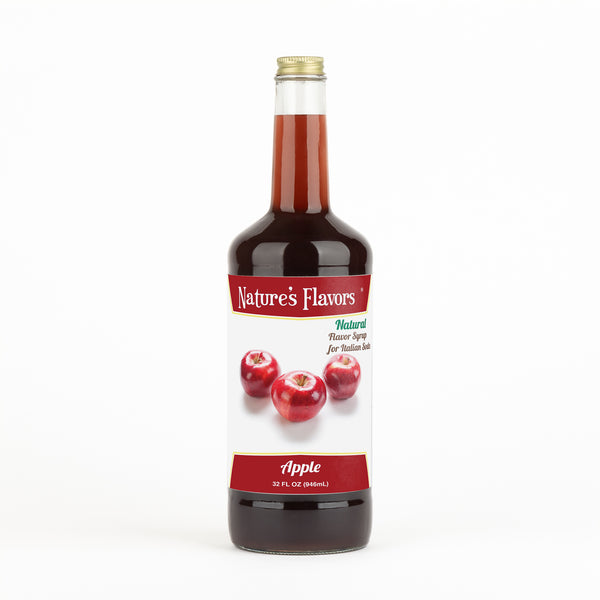 Apple Italian Soda Syrup, Natural