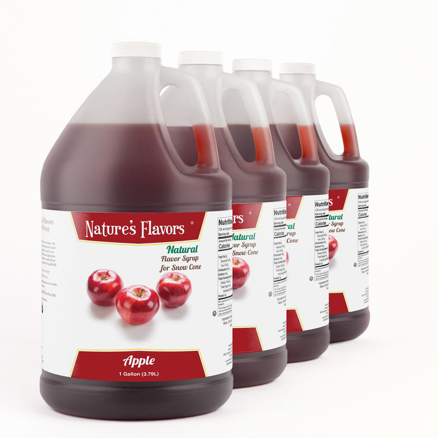 Apple Snow Cone Syrup, Natural