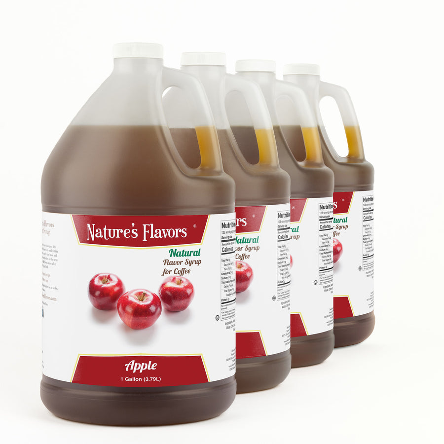 Apple Coffee Syrup, Natural