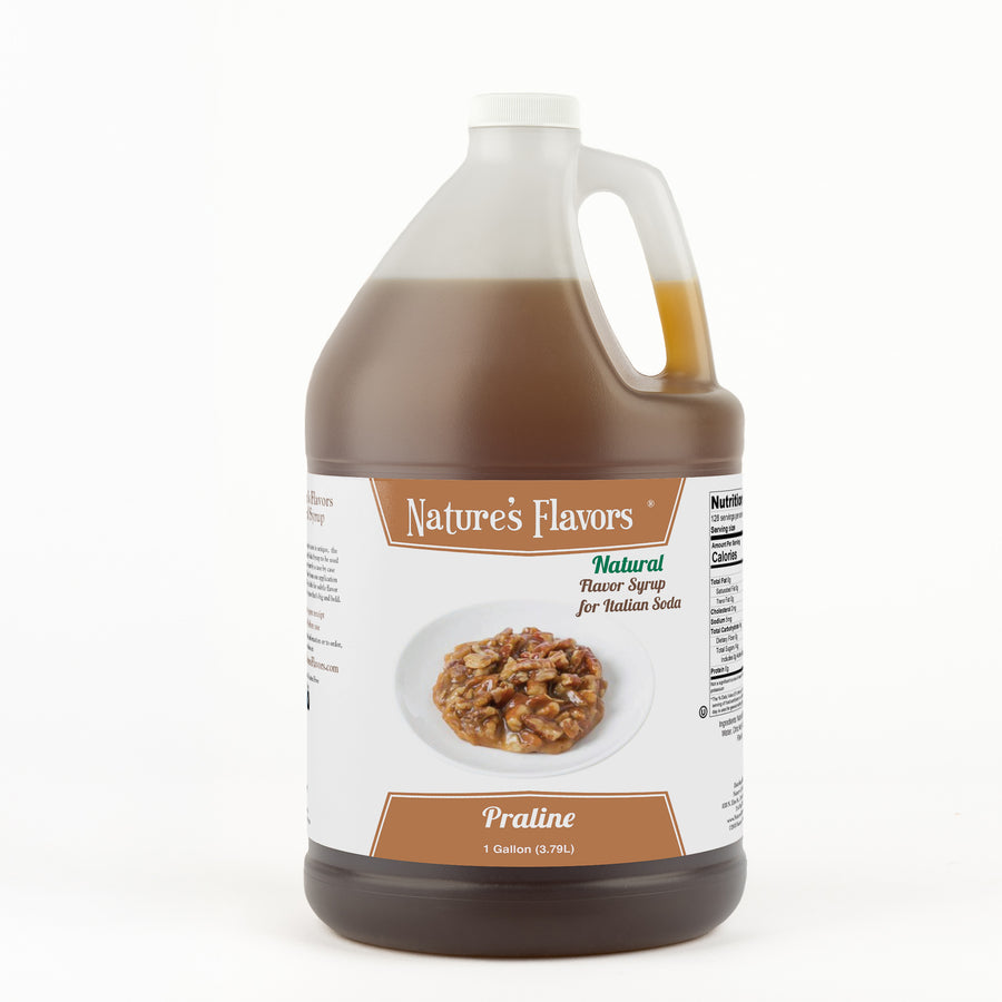 Praline Italian Soda Syrup, Natural
