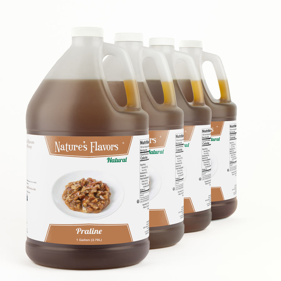 Praline Coffee Syrup, Natural