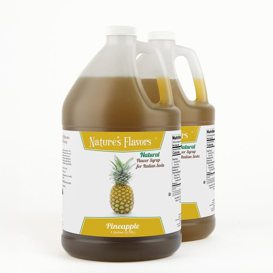 Pineapple Italian Soda Syrup, Natural