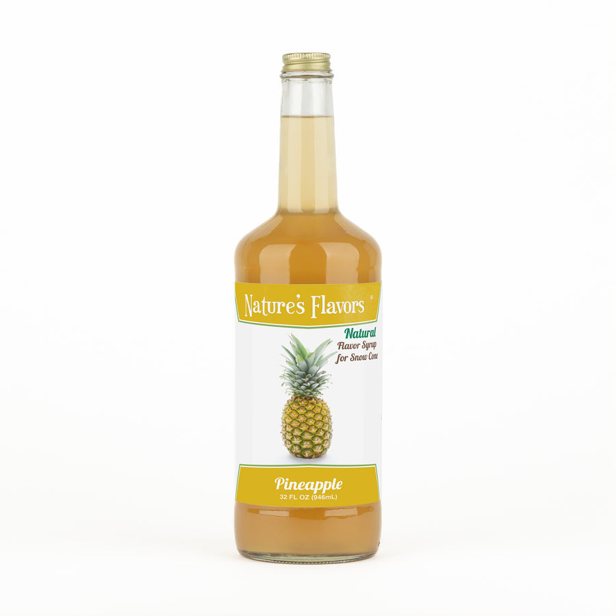 Pineapple Snow Cone Syrup, Natural