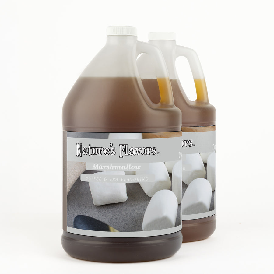 Organic Marshmallow Coffee and Tea Flavor Without Diacetyl