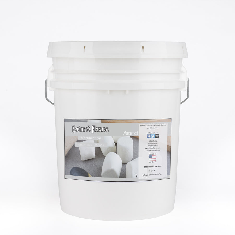 Marshmallow Coffee and Tea Flavoring Without Diacetyl