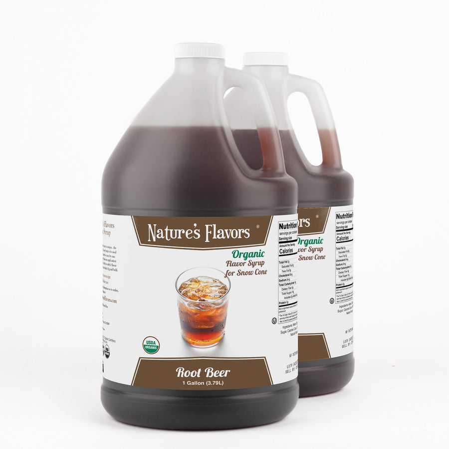 Root Beer Snow Cone Syrup, Organic