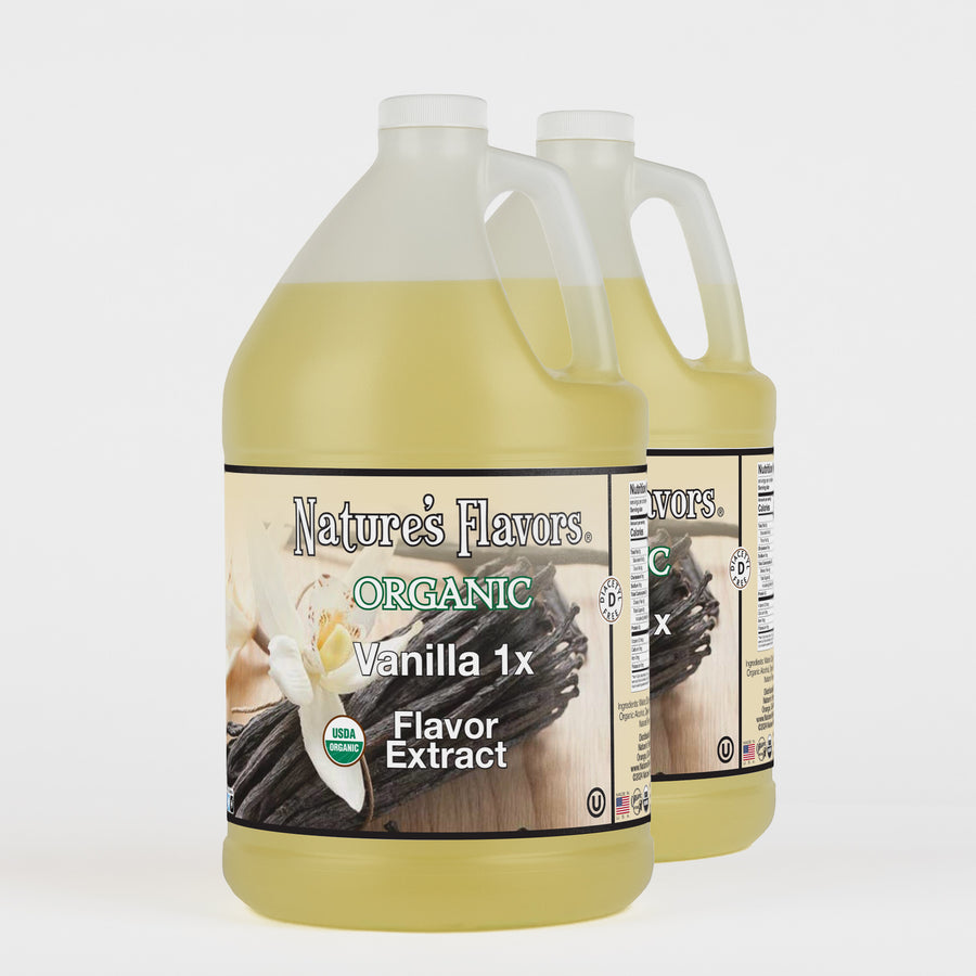Vanilla Flavor Extract Without Diacetyl (1x Fold), Organic