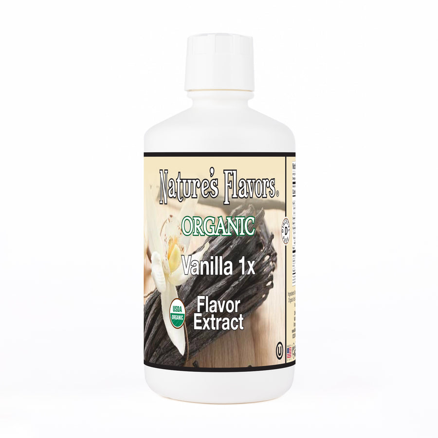 Vanilla Flavor Extract Without Diacetyl (1x Fold), Organic