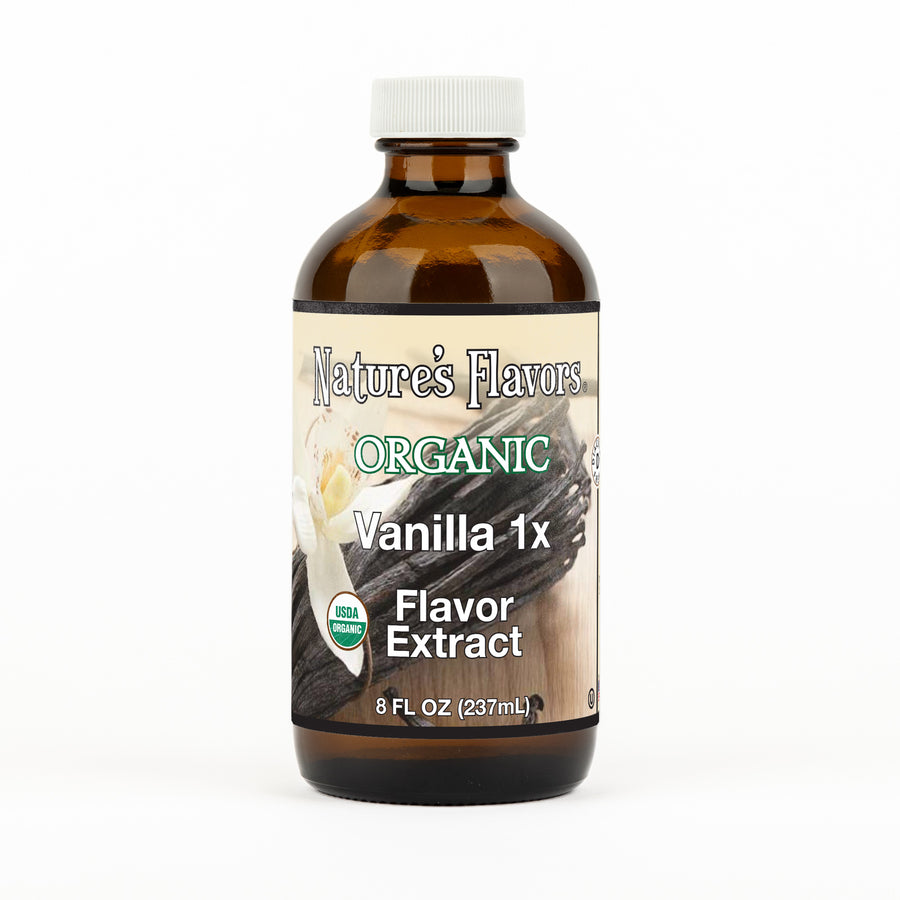 Vanilla Flavor Extract Without Diacetyl (1x Fold), Organic