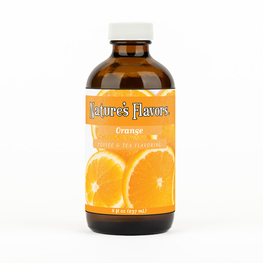 Organic Orange Coffee and Tea Flavor Without Diacetyl