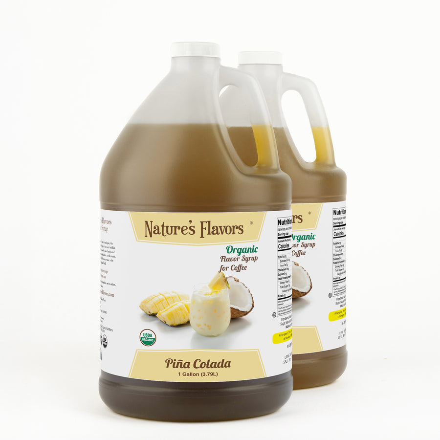 Pina Colada Coffee Syrup, Organic