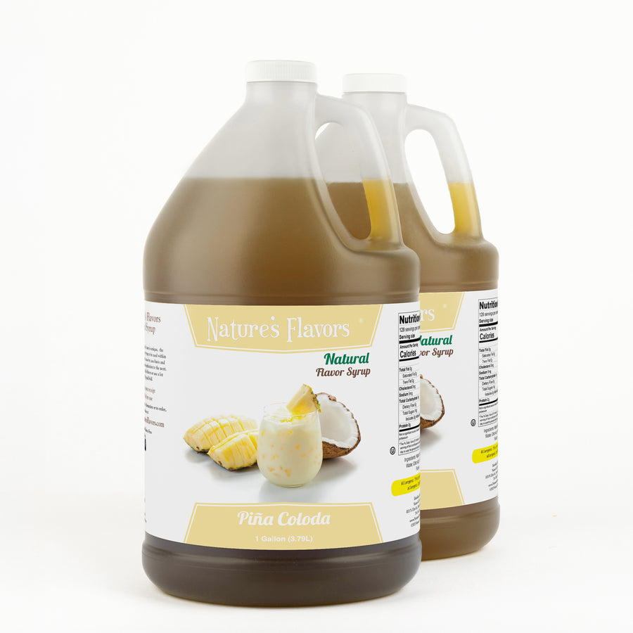 Pina Colada Coffee Syrup, Natural